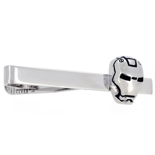 Silver Iron Man Tie Clip - SHOPWITHSTYLE