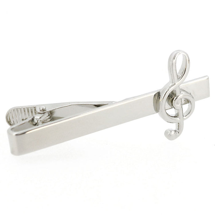 Music Note Tie Clip - SHOPWITHSTYLE