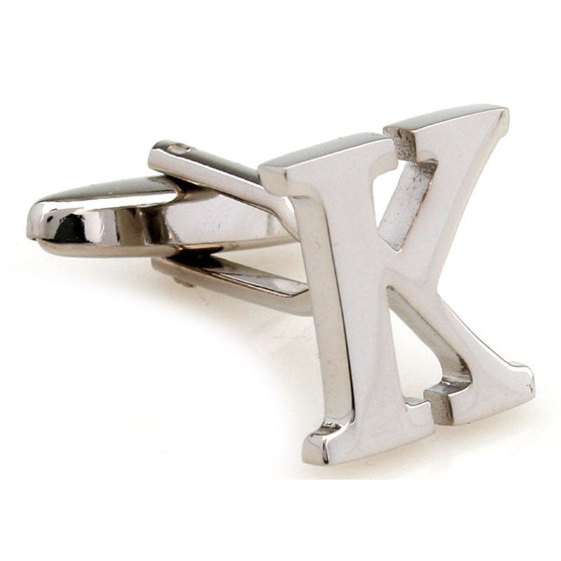 Personalized Alphabet Cuff links - SHOPWITHSTYLE