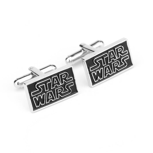 Stars Wars Black Metal Cufflink for Men - SHOPWITHSTYLE