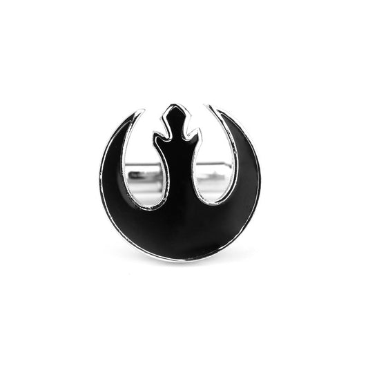 Stars Wars Custom Novelty Black Metal Cuffinks for Men - SHOPWITHSTYLE