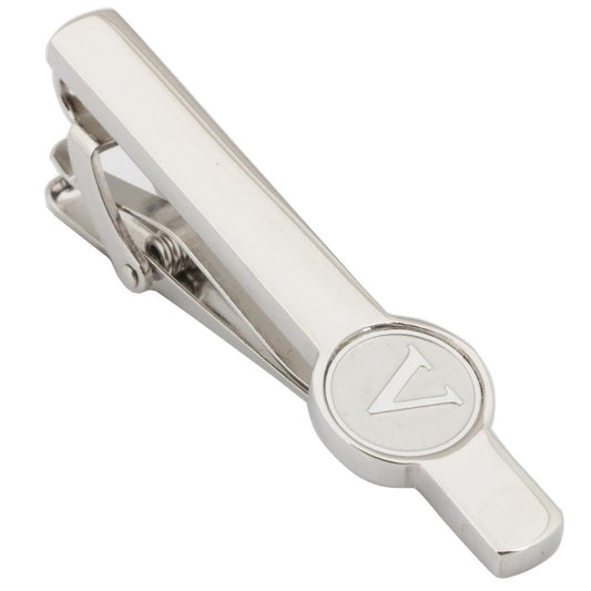 Premium Initial Personalized Letter V Tie Clip - SHOPWITHSTYLE