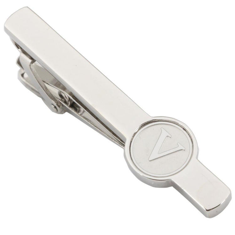 Premium Initial Personalized Letter V Tie Clip - SHOPWITHSTYLE