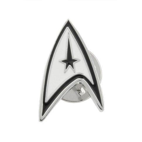 Star Trek White Starfleet Lapel Pin - SHOPWITHSTYLE