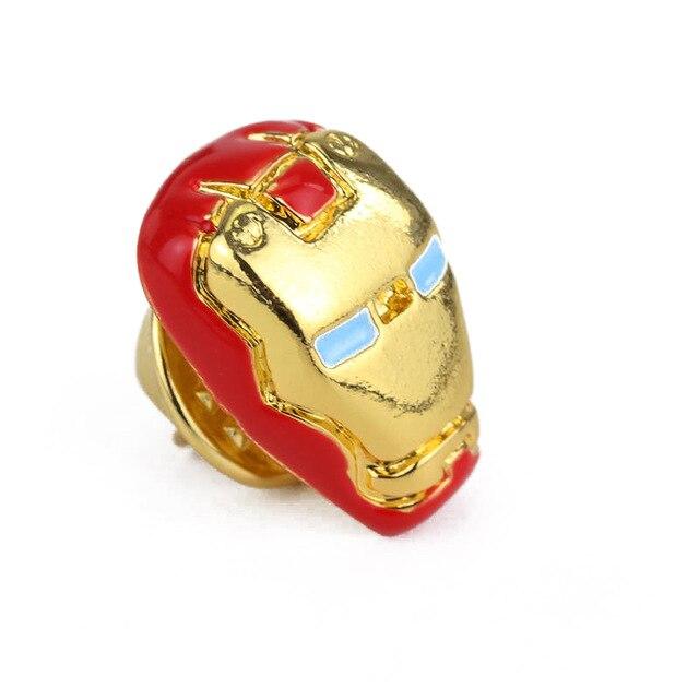 Gold Ironman Lapel Pin - SHOPWITHSTYLE