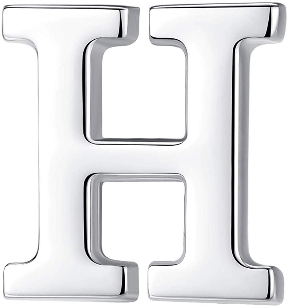 Albetro Personalized Initials Letter Lapel Pin Brooch (A-Z) - SHOPWITHSTYLE