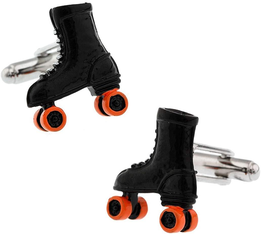 Roller Skate Skater Pair Cufflinks - SHOPWITHSTYLE
