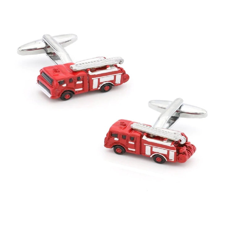 Fire Engine Fireman Cuff Links for Men - SHOPWITHSTYLE