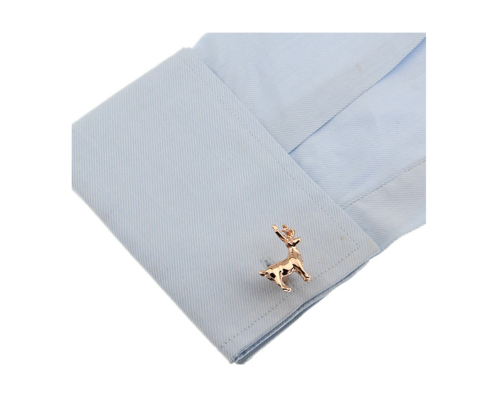 3D Deer Stag Cufflinks - SHOPWITHSTYLE