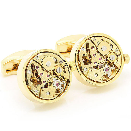 Watch Mechanism Cufflinks - SHOPWITHSTYLE