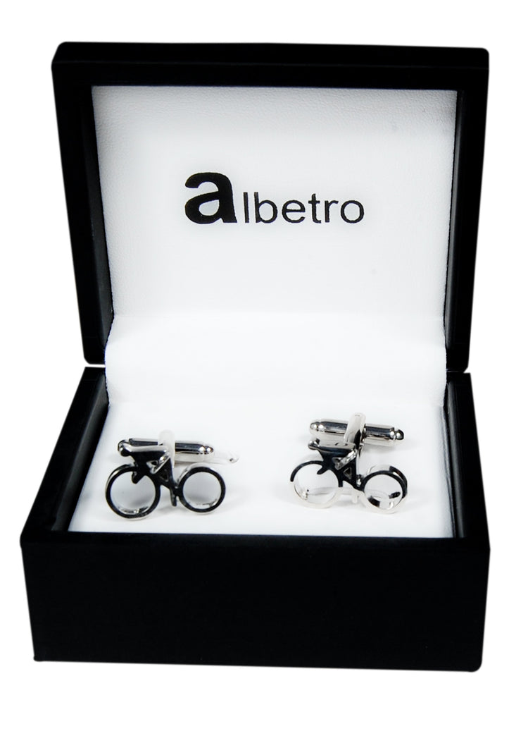 Bicycle Rider Cuff Links - SHOPWITHSTYLE