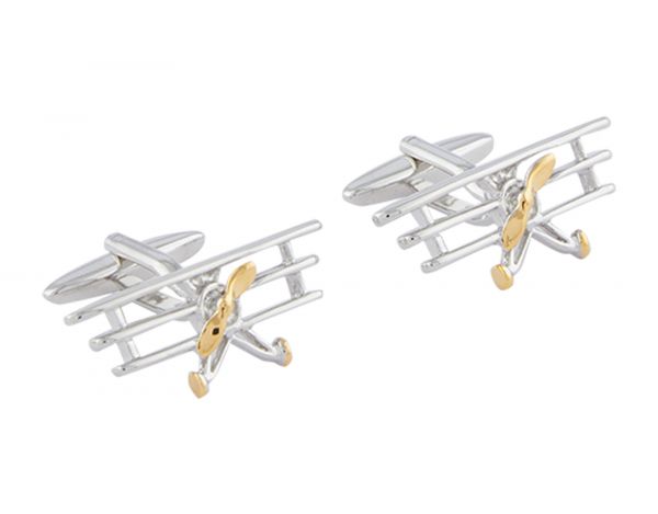 Triplane Cufflinks - SHOPWITHSTYLE