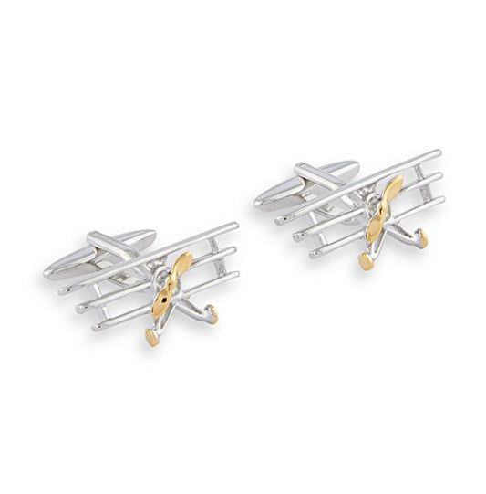 Triplane Cufflinks - SHOPWITHSTYLE