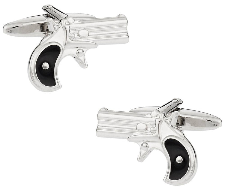 Revolver Pistol Cufflinks - SHOPWITHSTYLE