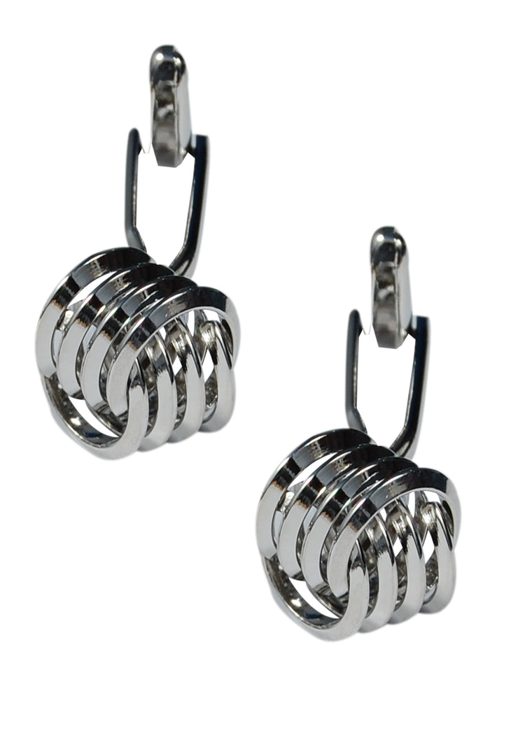 Trinity Knot Cufflinks in Silver - SHOPWITHSTYLE