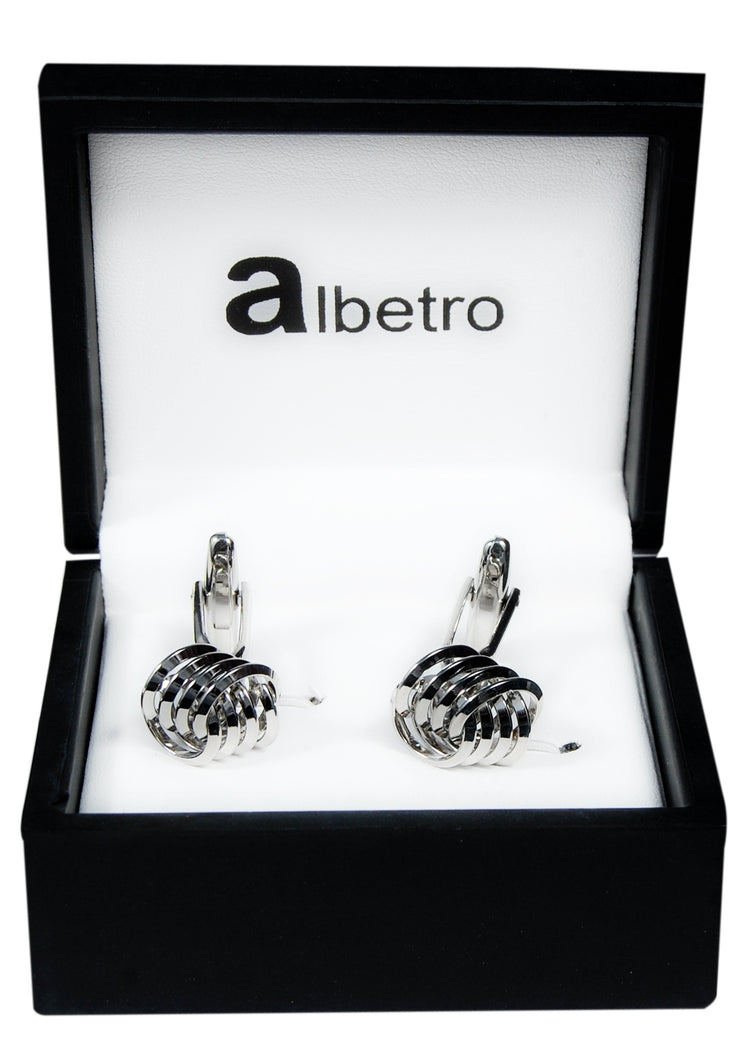 Trinity Knot Cufflinks in Silver - SHOPWITHSTYLE