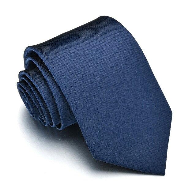 6CM Solid Blue Tie