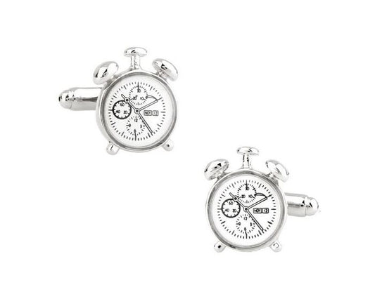 Alarm Clock Cufflinks - SHOPWITHSTYLE