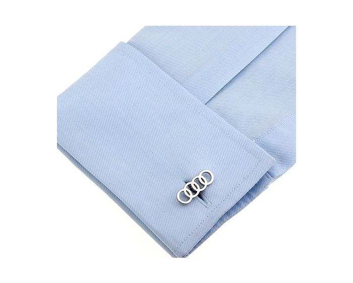 Audi Logo Cufflinks - SHOPWITHSTYLE