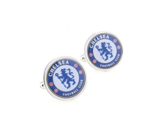 Chelsea Football Badge Cufflinks - SHOPWITHSTYLE
