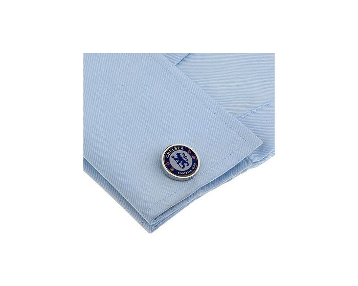 Chelsea Football Badge Cufflinks - SHOPWITHSTYLE