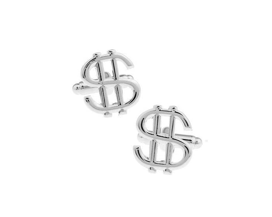 Dollar Sign Cufflinks - SHOPWITHSTYLE