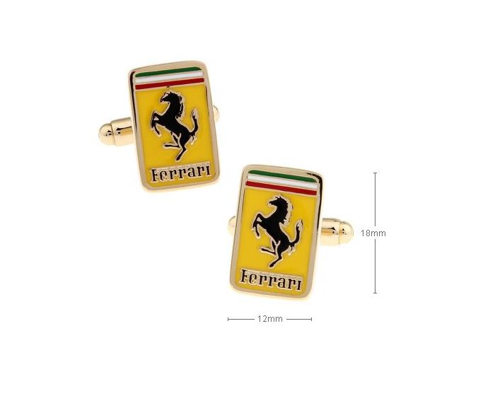 Ferrari Badge Cufflinks - SHOPWITHSTYLE