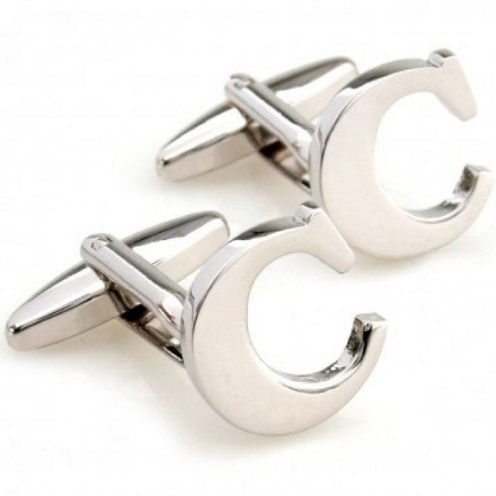 Personalized Alphabet Cuff links - SHOPWITHSTYLE