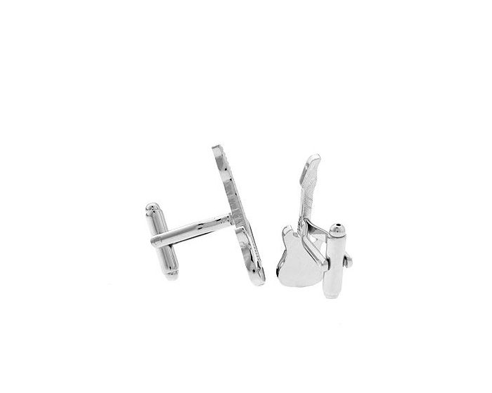 Black Guitar Music Cufflinks - SHOPWITHSTYLE