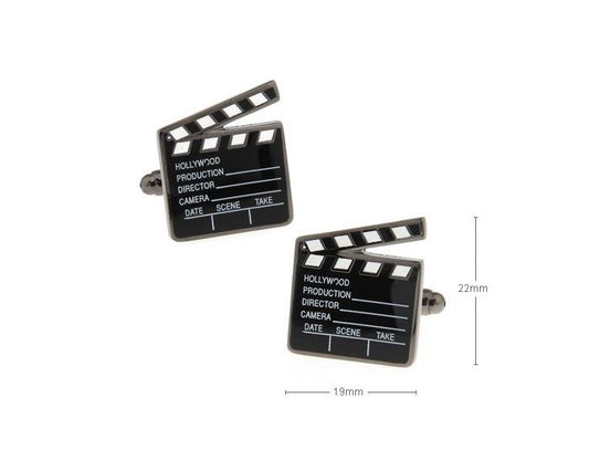 Movie Clip Board Cufflinks - SHOPWITHSTYLE