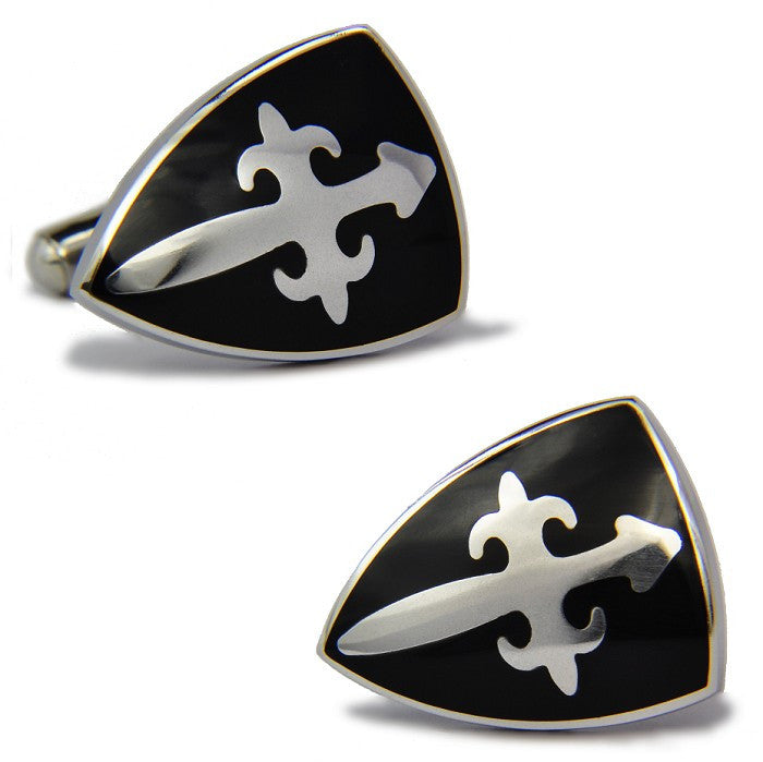 Albetro Cross Cufflinks for Men - SHOPWITHSTYLE