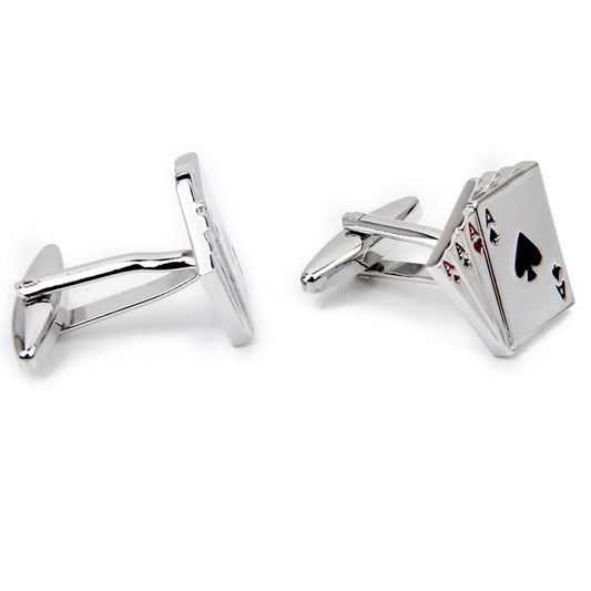 Four of a Kind Aces Cufflinks - SHOPWITHSTYLE