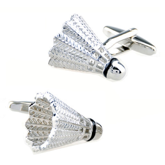 Shuttlecock Badminton Cufflinks - SHOPWITHSTYLE