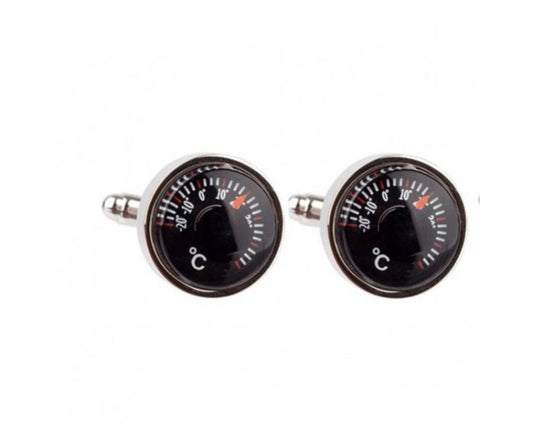 Thermometer Cufflinks - SHOPWITHSTYLE