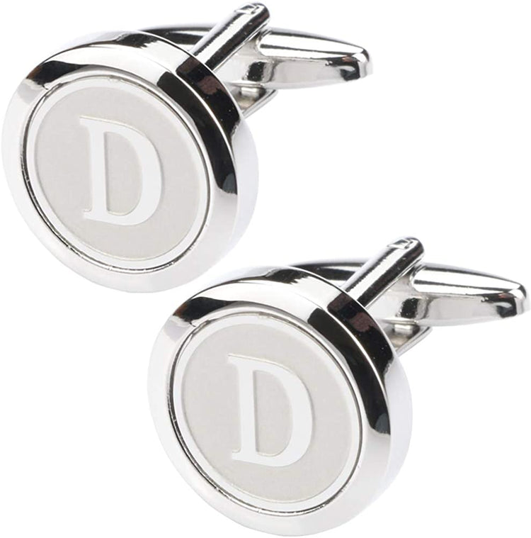 Initial Letter Cufflinks Mix Match Alphabets