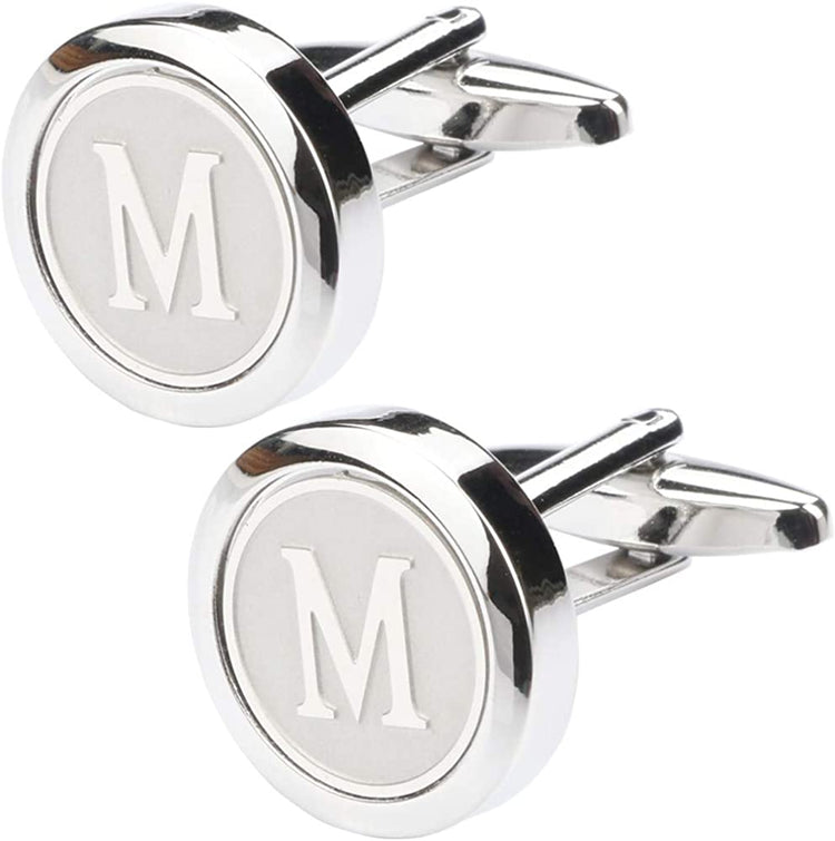 Initial Letter Cufflinks Mix Match Alphabets