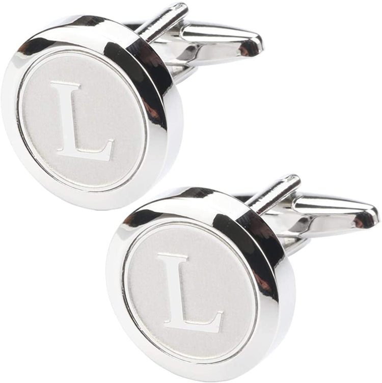 Initial Letter Cufflinks Mix Match Alphabets