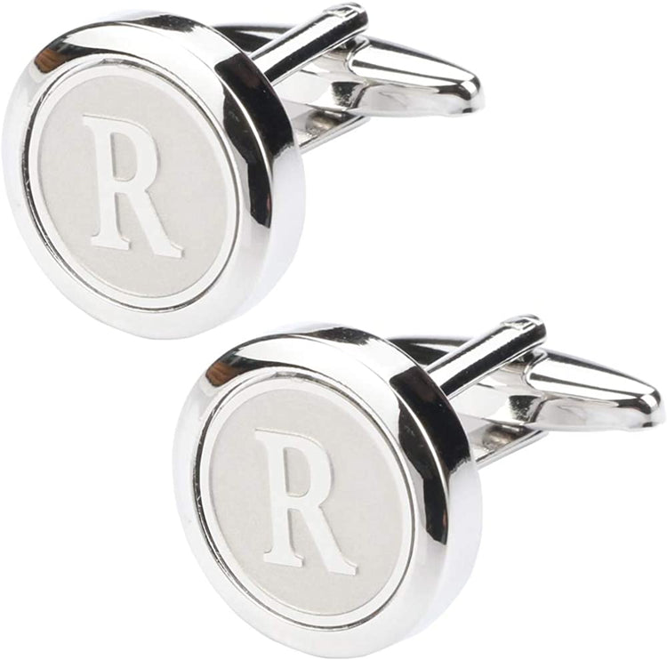 Initial Letter Cufflinks Mix Match Alphabets