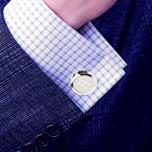 Initial Alphabet Letter Cufflinks