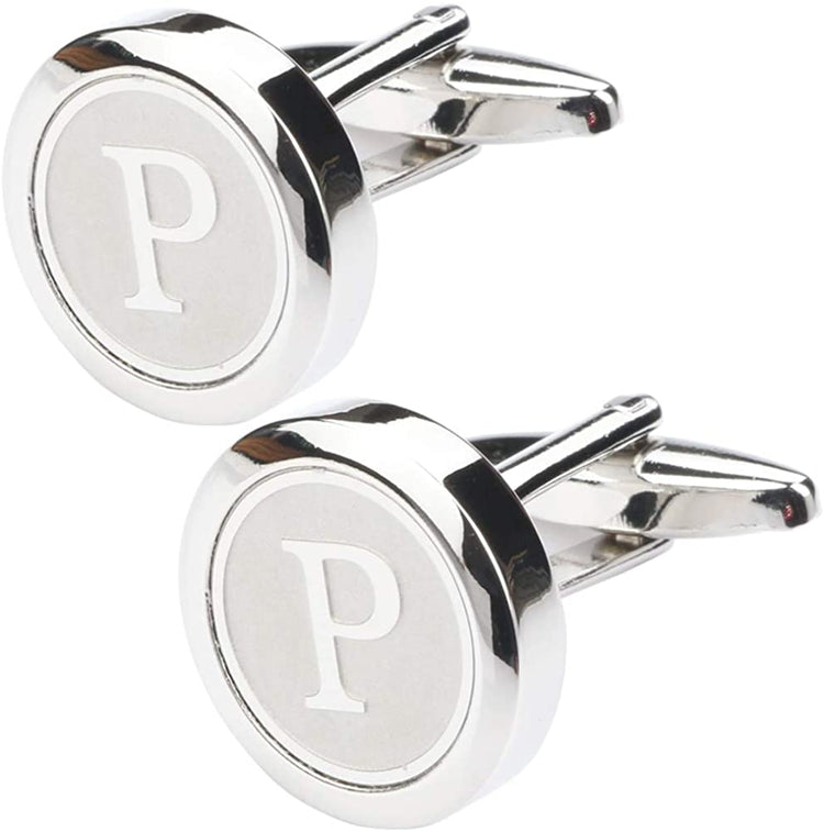 Initial Letter Cufflinks Mix Match Alphabets