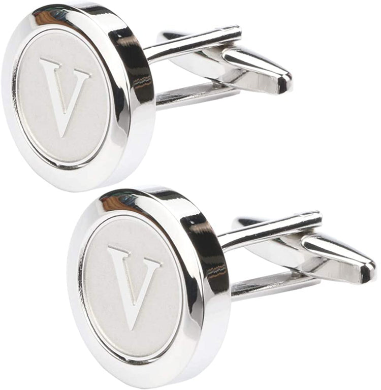 Initial Letter Cufflinks Mix Match Alphabets