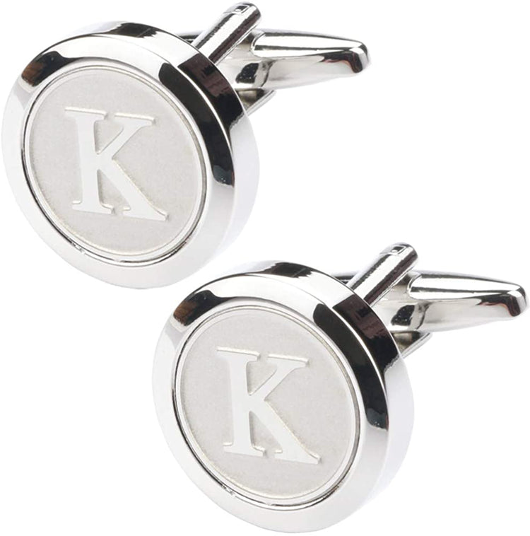 Initial Letter Cufflinks Mix Match Alphabets