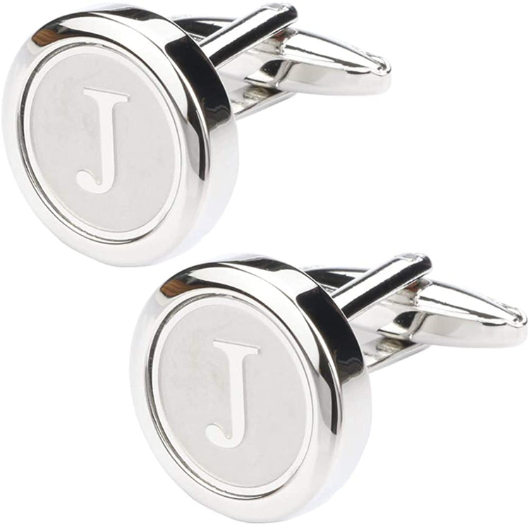 Initial Letter Cufflinks Mix Match Alphabets