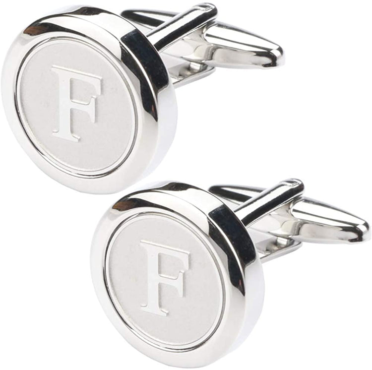 Initial Letter Cufflinks Mix Match Alphabets